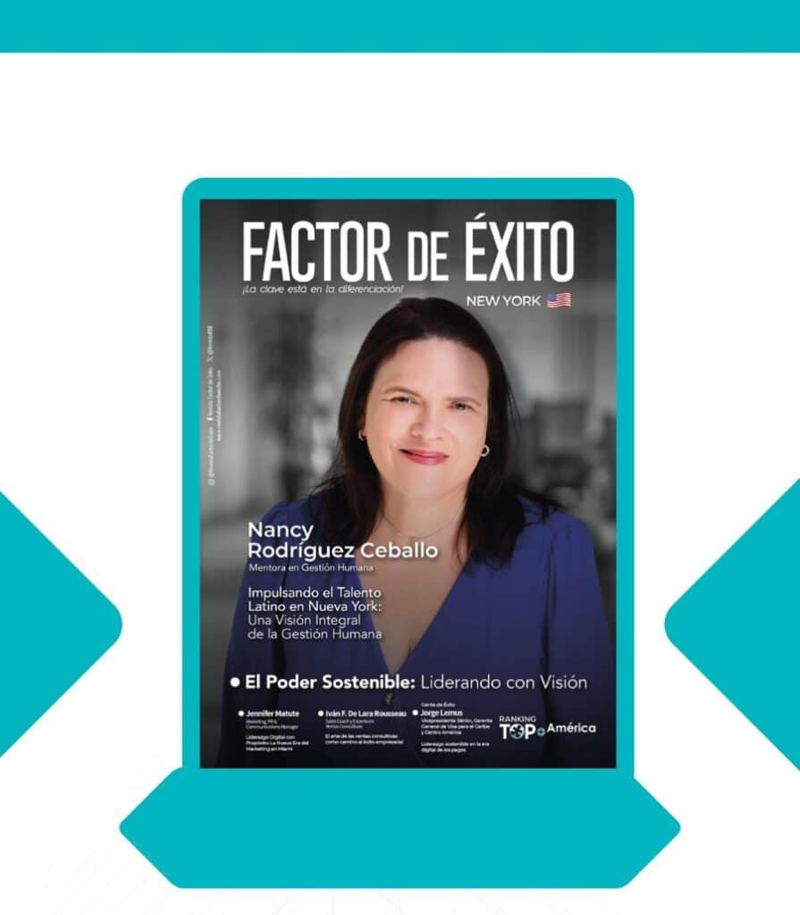 Directora de Operaciones de ArteLatAm es la portada de la Revista Factor de Éxito New York